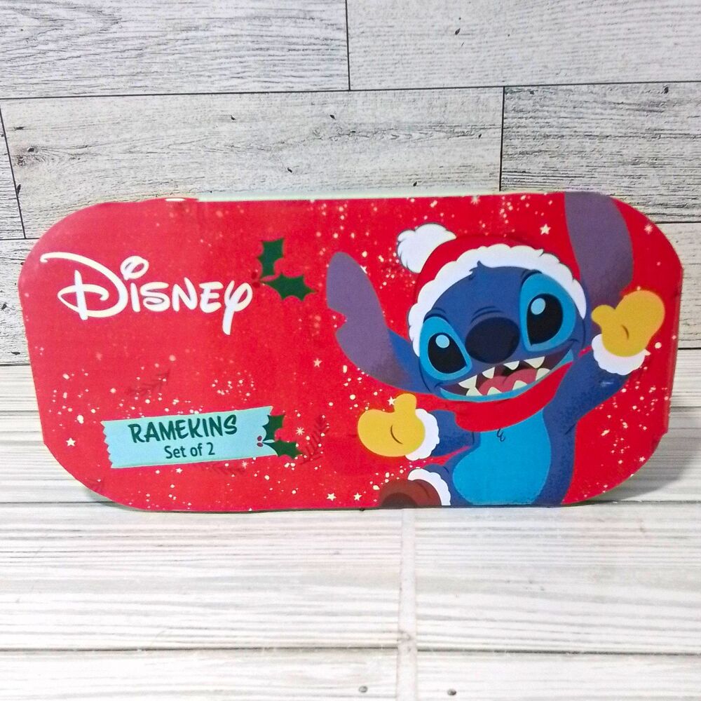 Disney Lilo & Stitch Holiday Design Ramekins Set of 2 Disney Franchise
